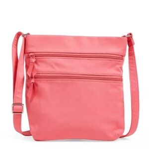 Vera Bradley Triple Zip Hipster Rouge Rose